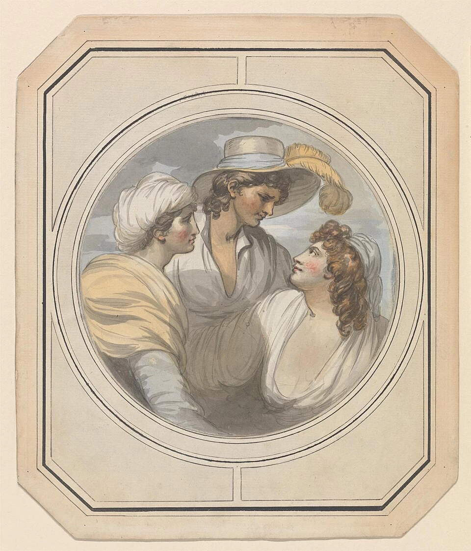 Gruppo di tre giovani donne - Yale Center for British Art